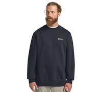 Jack Wolfskin Pullover aus Bio-Baumwolle Herren Essential Crewneck Men L dark navy dark navy
