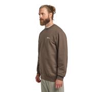 Jack Wolfskin Pullover aus Bio-Baumwolle Herren Essential Crewneck Men S cold coffee cold coffee
