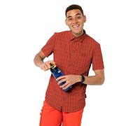 Jack Wolfskin Rays Stretch Vent Men's Shirt, mens, 1401552, mexican pepper checks, S