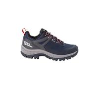 Jack Wolfskin Women's Rebellion Guide Texapore Low W Walking Shoe, Blue/Coral, 6.5 UK