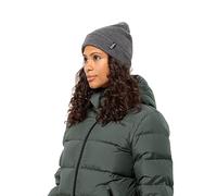 Jack Wolfskin Rib Beanie Hat, Grey Heather, Standard Size
