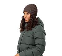 Jack Wolfskin Windproof knitted hat Rib Knit Beanie one size red earth red earth