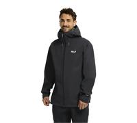 Jack Wolfskin Men’s waterproof rain jacket with hood Rockpaw 3L Jacket Men M phantom Phantom