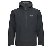 Jack Wolfskin Men’s waterproof rain jacket with hood Rockpaw 3L Jacket Men 2XL phantom Phantom