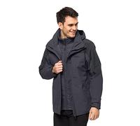 Jack Wolfskin Romberg 3In1 Jacket, Ebony, L Men's