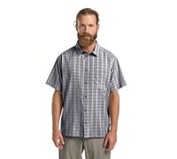 Jack Wolfskin Short-sleeved shirt checked men Meseta Shirt Men L check stark white CHECK stark white