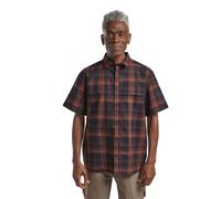 Jack Wolfskin Short sleeved shirt men Great Plains Shirt Men 2XL check dark navy CHECK dark navy