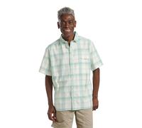 Jack Wolfskin Short sleeved shirt men Great Plains Shirt Men 2XL check soft jade CHECK soft jade