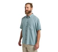 Jack Wolfskin Short sleeved shirt men Meseta Shirt Men M check dark navy CHECK dark navy