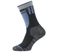 Jack Wolfskin SKI MERINO SOCK H C K, Unisex Kinder Skiing Socks, black,