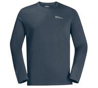 Jack Wolfskin Men's Thermal L/S M Hiking Shirt, Midnight Sky, XXL
