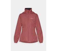 Jack Wolfskin Small Women's Stormy Point 2L Waterproof Jacket Red Oche New