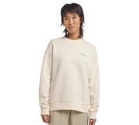Jack Wolfskin Sweatshirt in organic cotton Essential Crewneck Women M cotton white cotton white