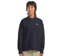 Jack Wolfskin Sweatshirt in organic cotton Essential Crewneck Women S dark navy dark navy