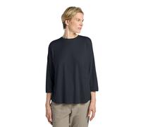 Jack Wolfskin T-shirt with 3/4 sleeves with sun protection ladies Travel 3 4 T-Shirt Women 2XL dark navy heather dark navy heather