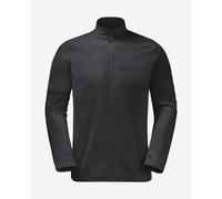 Jack Wolfskin Taunus Half Zip Fleece Black S Men