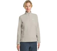 Jack Wolfskin Taunus Half Zip Funnel Neck Fleece Ivory