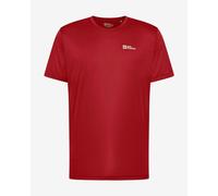 Jack Wolfskin Tech Short Sleeve T-shirt Intense Red - L