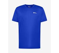 Jack Wolfskin Tech Short Sleeve T-shirt Blue L Man
