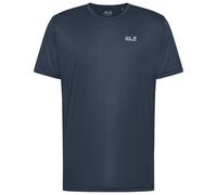 Jack Wolfskin Tech Short Sleeve T-shirt Blue L Man