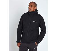 Jack Wolfskin Tempest 2 Layer Waterproof Hooded Jacket Black