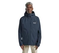 Jack Wolfskin Men’s waterproof rain jacket with hood Tempest 2L Jacket Men 3XL midnight sky midnight sky