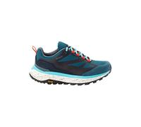 Jack Wolfskin Women's TERRAVENTURE Texapore Low W Walking Shoe, Blue/Coral, 5 UK
