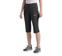 Jack Wolfskin Trekking trousers with sun protection women Hikeout 3|4 Pants Women 40 black black