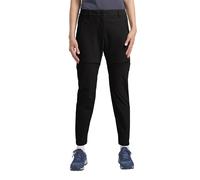 Jack Wolfskin Trekking trousers with sun protection women Hikeout Zip Away Pants Women 46 black black