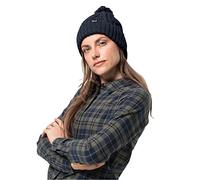 Jack Wolfskin Unisex Adult Stormlock Pompom Cap - Night Blue, 56-61 cm