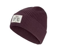 Jack Wolfskin Unisex Beanie Hat Badge Beanie