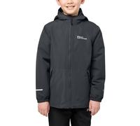 Jack Wolfskin Unisex Children Snowy Days Jacket K, Phantom 140, S (9-10)