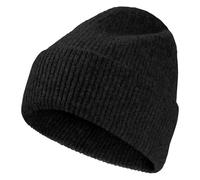 Jack Wolfskin Unisex Fuzzy Beanie Hat Black