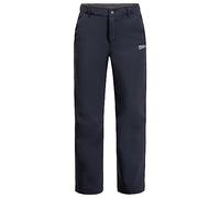 Jack Wolfskin Kids’ softshell trousers Fourwinds Pants Kids 128 blue night blue