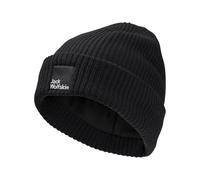 Jack Wolfskin Pergamon Beanie Hat, Black, M