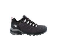 Jack Wolfskin W Refugio Texapore Low Dark Steel - Purple, Size EU 38 - Womens Hiking and Approach Shoes, Color Purple