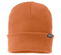 Jack Wolfskin Unisex Rib Baseball Cap, Orange Case, One Size