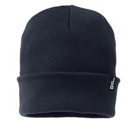 Jack Wolfskin Womens Rib Cuffed Winter Warm Fine Knit Beanie Hat