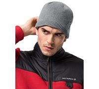 Jack Wolfskin Unisex Stormlock Paw Cap Windproof Hat, unisex_adult, Windproof hat., 1908721, light grey, L