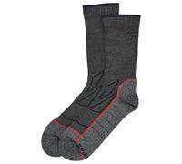 Jack Wolfskin VOJO SOCK CL C, Unisex Hiking Socks, dark grey,