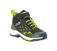 Jack Wolfskin Vili Hiker Texapore Mid K Walking Shoe, Slate Green, 12 Child UK