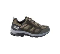 Jack Wolfskin Vojo 3 Texapore Low W, Walking Shoe, Khaki/Burgundy,