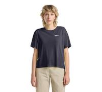 Jack Wolfskin Vonnan Crop Short Sleeve T-shirt Grey M Woman