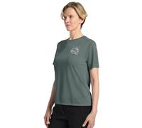 Jack Wolfskin Women’s functional shirt Vonnan Graphic T-Shirt Women M ridge leaf slate green RIDGE LEAF slate green