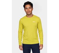 Jack Wolfskin Vonnan T-shirt Long Sleeve Chartreuse size L | Basic T-Shirts Outlet | Men | Green L
