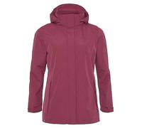 Jack Wolfskin Waterproof Functional Jacket Wine Red