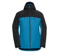 Jack Wolfskin Mens Wild Places 3-in-1 Waterproof Jacket Size: Medium, Colour: Blue