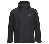 Jack Wolfskin Men’s waterproof rain jacket with hood Wildbound 2L Jacket Men 3XL phantom Phantom