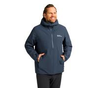 Jack Wolfskin Mens Wisper Waterproof Insualted Jacket Size: Extra Large, Colour: Midnight