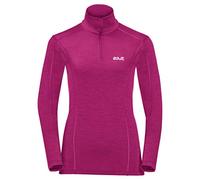 Jack Wolfskin Women Arctic Xt Half Zip Pullover - Fuchsia, Size 6